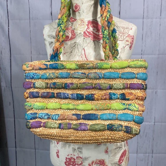 368. super cute Cappelli straworld Straw Bag - Picture 2 of 12